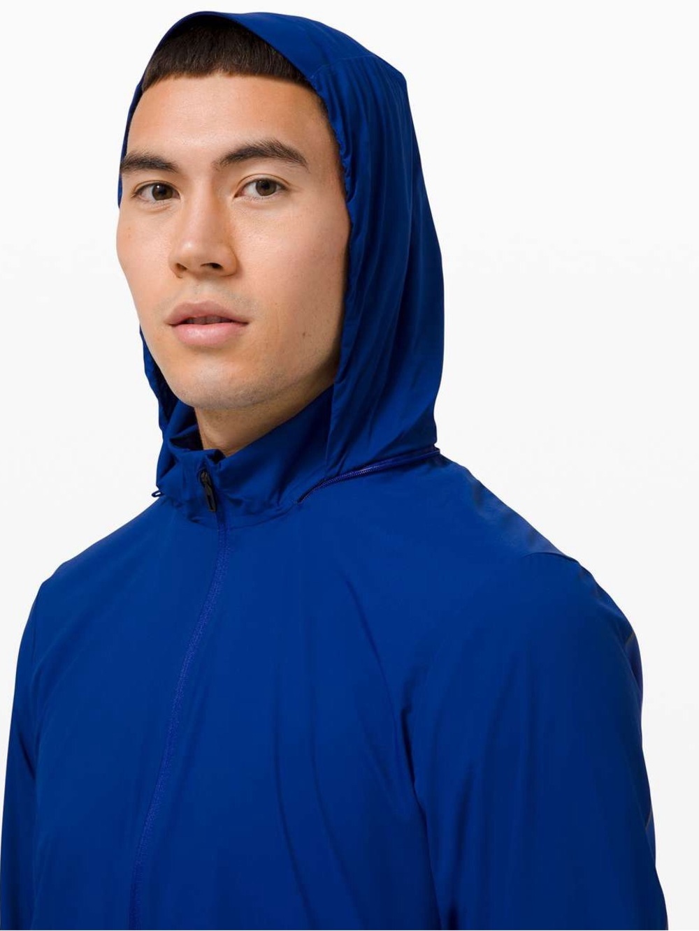 Lululemon Active Jacket Lightweight Packable hoodie Larkspur / Psychic XL